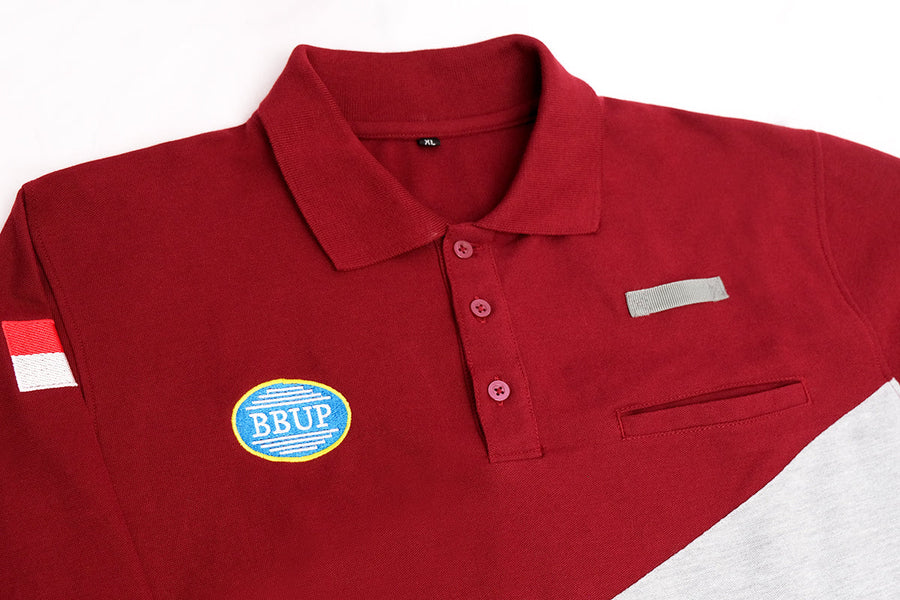 Kaos Polo Lapangan PT. Bangun Bina Utama Papua