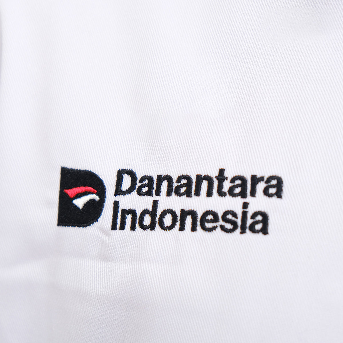 White Long Sleeve Corporate Shirt Danareksa