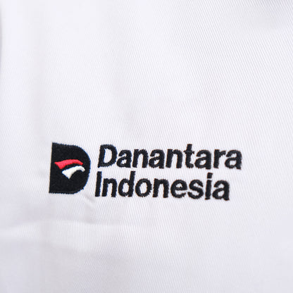 White Long Sleeve Corporate Shirt Danareksa