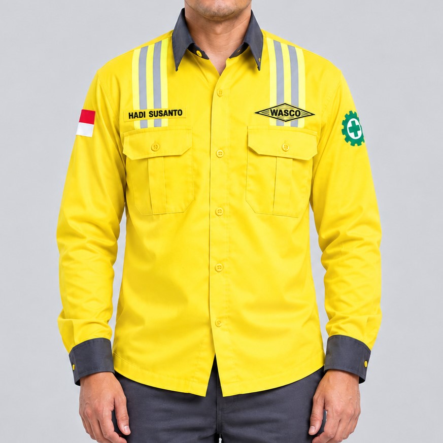 Wearpack Safety Kuning Hi-Vis WASCO