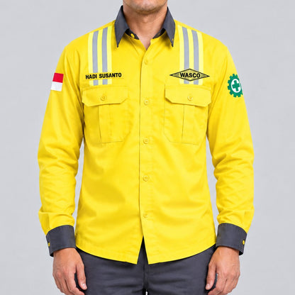 Wearpack Safety Kuning Hi-Vis WASCO